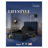 Adjust-a-bed 3ft Single Nova Adjustable Bed
