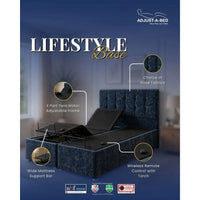 Adjust-a-bed 4ft Small Double Backcare Firm Adjustable Bed