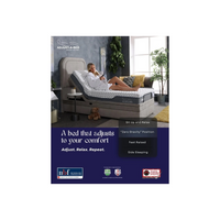 Adjust-a-bed 4ft Small Double Linden Adjustable Bed