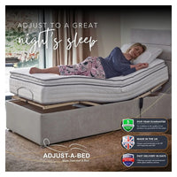 Adjust-a-bed 3ft Single Nova Adjustable Bed