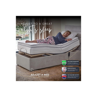 Adjust-a-bed 4ft Small Double Linden Adjustable Bed