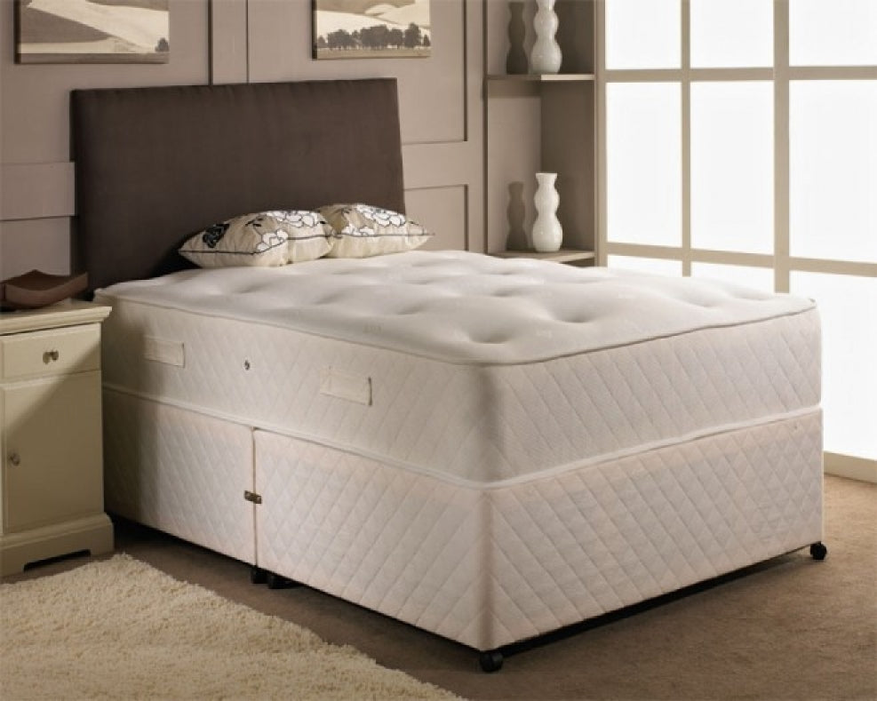 Balmoral Open Coil Sprung 6ft Super King Divan Set