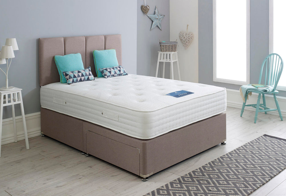 Pocket Tencel Deluxe Duo 5ft King Size Divan Set