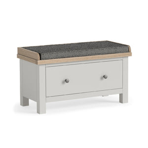 Meadow Brook Oak Bench with Drawer