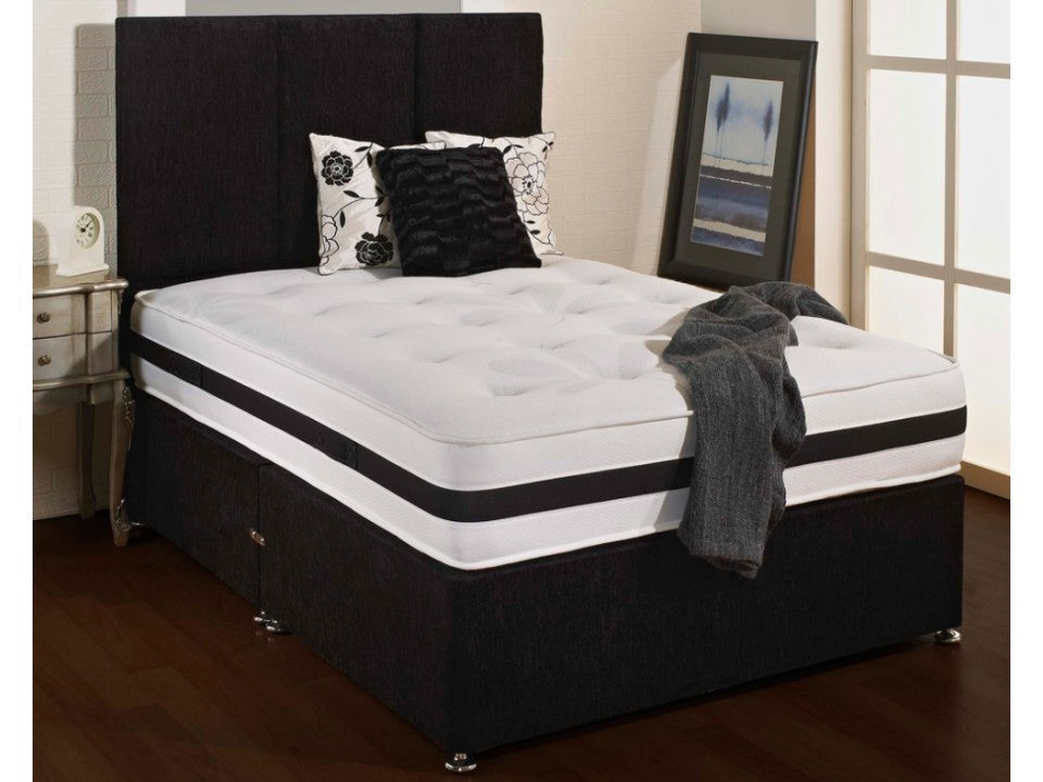Buckingham 1000 6ft Pocket Sprung Divan Set 