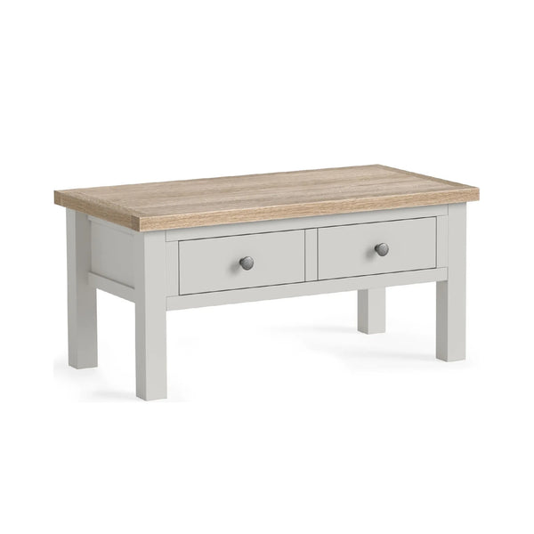 Meadow Brook Oak Coffee Table with Drawer