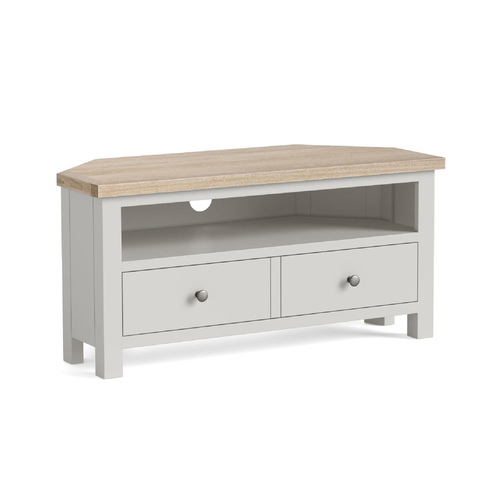 Meadow Brook Oak Corner TV Unit