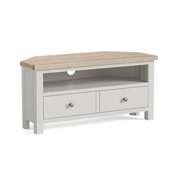 Meadow Brook Oak Corner TV Unit