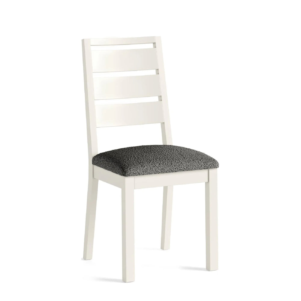 Meadow Brook Oak Dining Chair - Boucle Grey