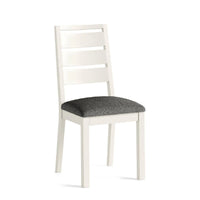 Meadow Brook Oak Dining Chair - Boucle Grey