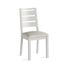 Meadow Brook Oak Dining Chair - Boucle White