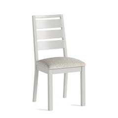 Meadow Brook Oak Dining Chair - Boucle White