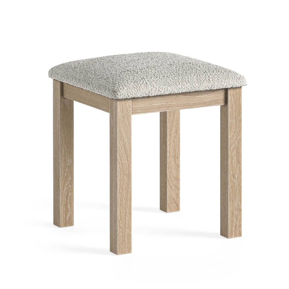 Meadow Brook Oak Dressing Table Stool