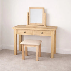 Francis Solid Oak Bedroom Stool