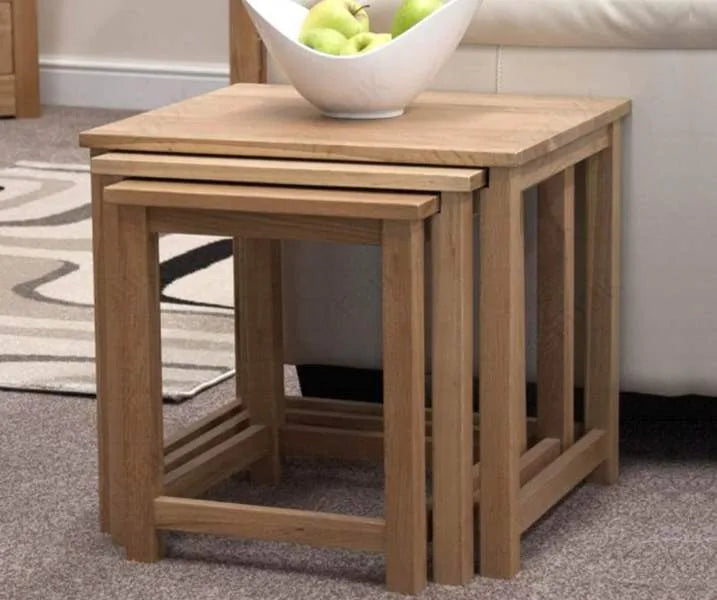 Oak Nest Of Tables