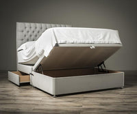 Galaxy Half & Half 6ft Ottoman Base Only