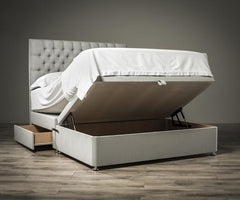 Galaxy Half & Half 6ft Ottoman Base Only