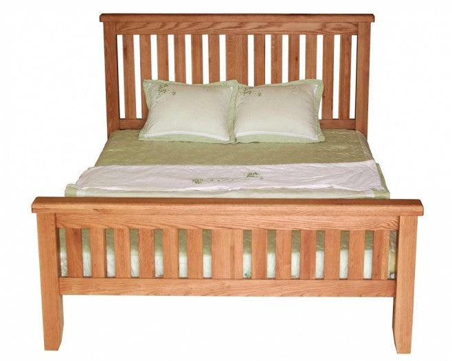 Hastings Solid Oak 6ft Bed Frame