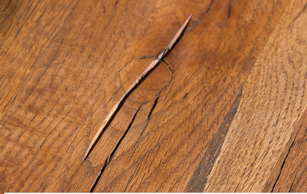 Saka 2m Oak Dining Table with Steel Base