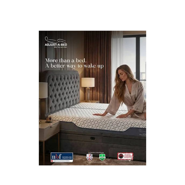 Adjust-a-bed 4ft6 Double Nova Mattress for an Adjustable Bed