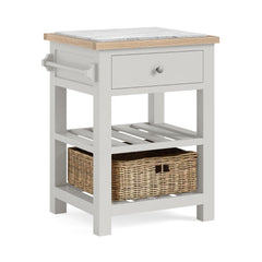 Meadow Brook Oak Small Kitchen Island