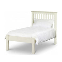 Madrid Stone White 3ft Low Footend Bed Frame