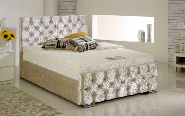Malibu Upholstered 5ft King Size Bed Frame