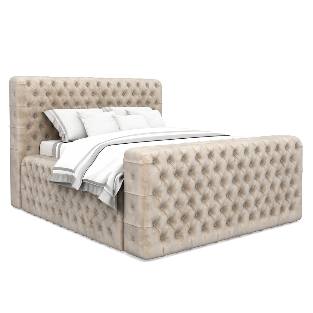 Caracus Upholstered 3ft Single Bed Frame