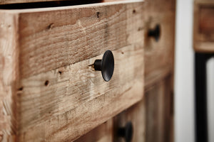 Nassau Small TV Unit - Solid Reclaimed Wood
