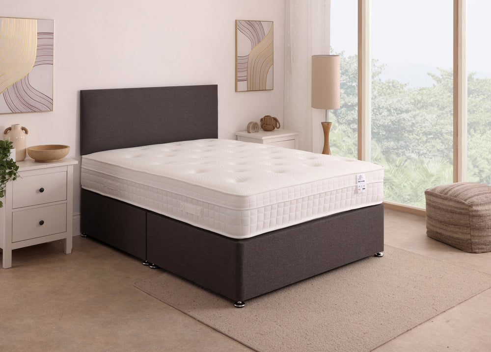 Essential Pocket Memory 6ft Super King Size Divan Set