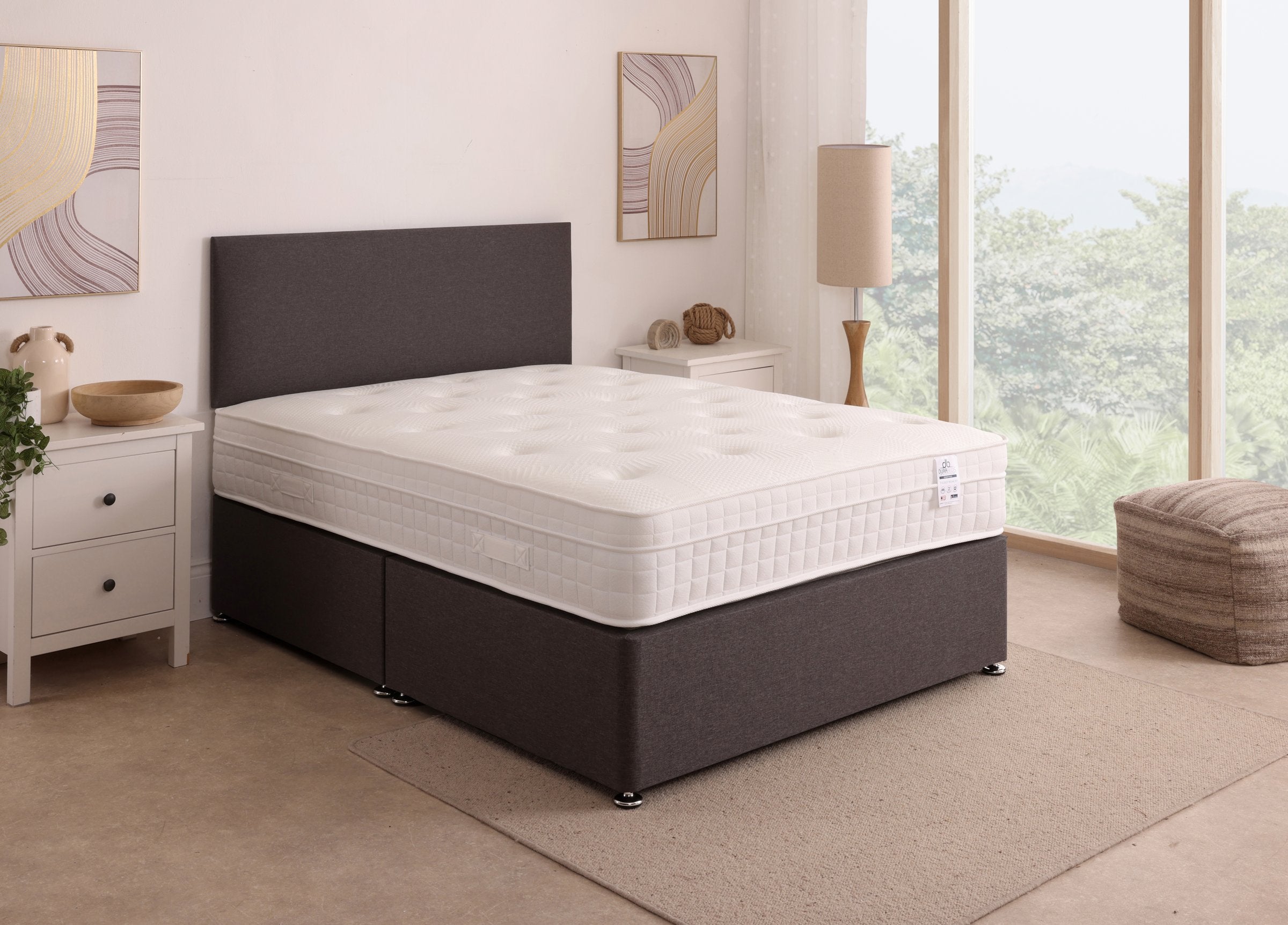Essential Pocket Memory 4ft6 Double Divan Set