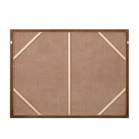 Stone Poise Heavy Textured Hessian Wall Art 120x90cm