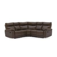 Paciano Leather Corner Sofa