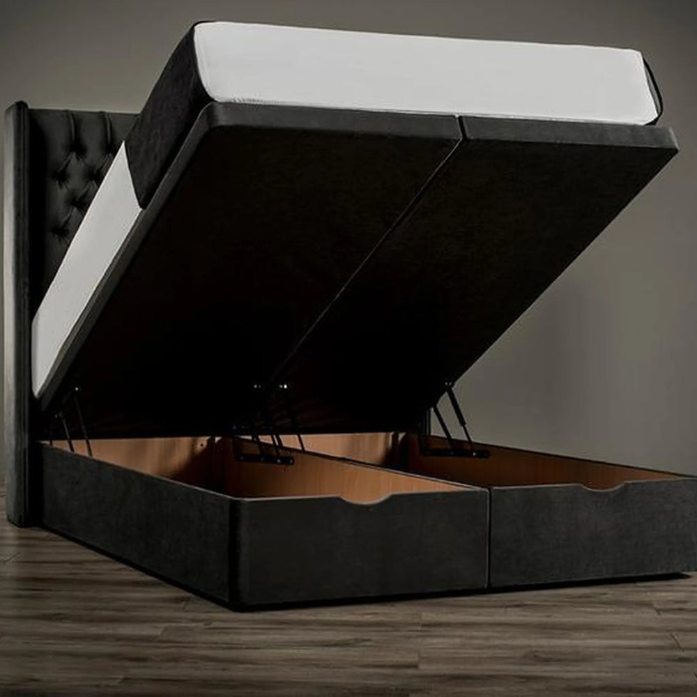 Galaxy 5ft Ottoman End-Lift Storage Divan Base Only