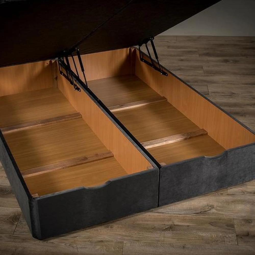 Jupiter 6ft Ottoman End-Lift Storage Divan Base Only