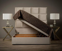 Galaxy 5ft Ottoman Side-Lift Storage Divan Base Only