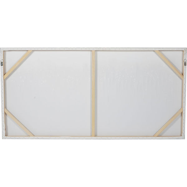 Abstract Golden Reeds Canvas Wall Art 150x75cm