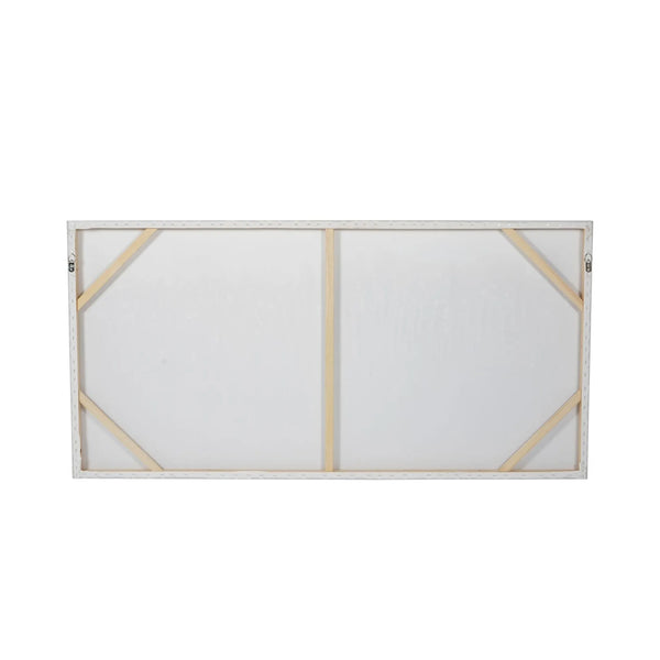 Abstract Golden Reeds Canvas Wall Art 150x75cm