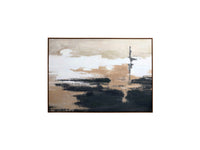 Sable Rise Hand Embellished Framed Canvas Wall Art 100x140cm