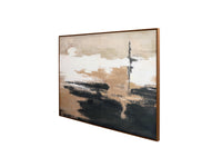 Sable Rise Hand Embellished Framed Canvas Wall Art 100x140cm