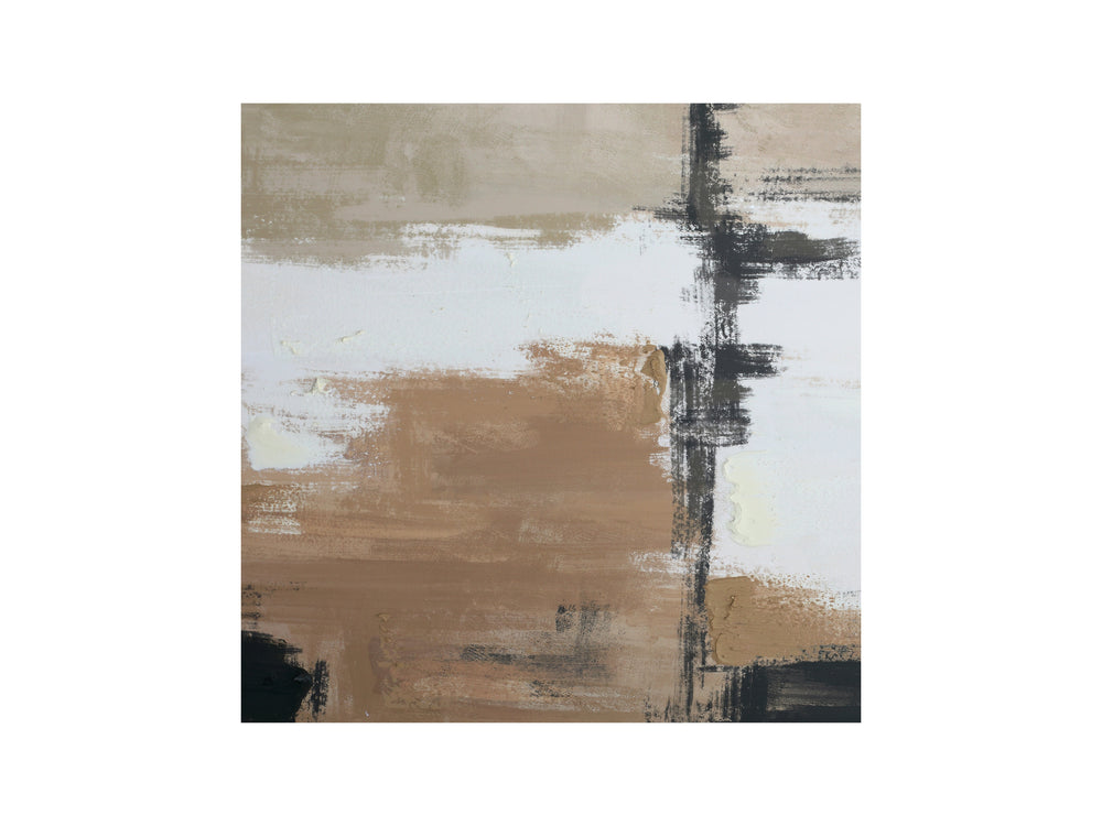 Sable Rise Hand Embellished Framed Canvas Wall Art 100x140cm
