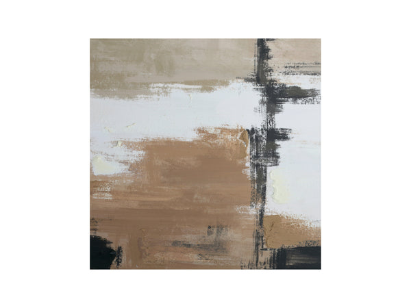 Sable Rise Hand Embellished Framed Canvas Wall Art 100x140cm