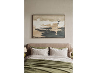 Sable Rise Hand Embellished Framed Canvas Wall Art 100x140cm