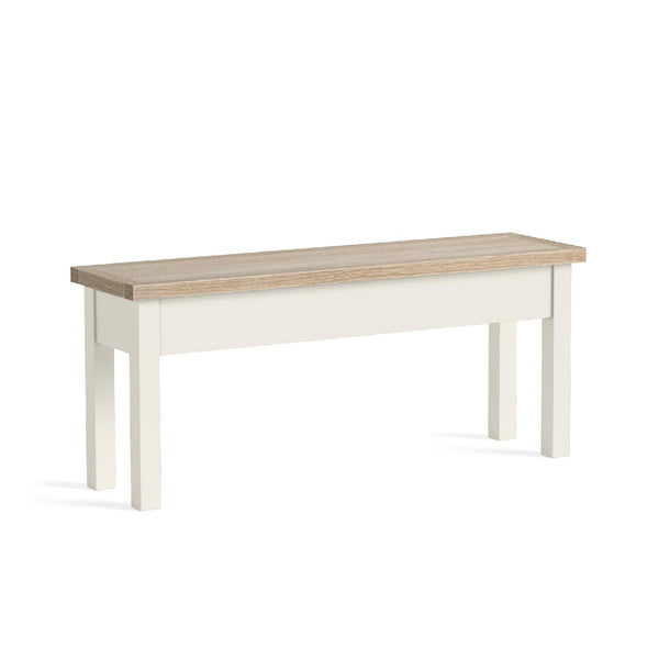 Meadow Brook Oak Shallow Storage Bench