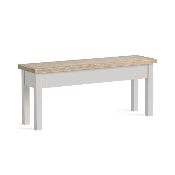 Meadow Brook Oak Shallow Storage Bench