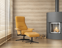 Siri Panelled Back 1000 Recliner Fabric