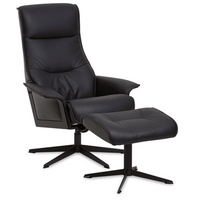 Siri Panelled Back 1000 Recliner Leather