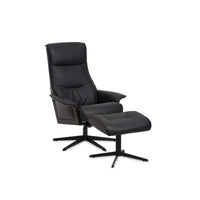 Siri Panelled Back 1000 Recliner Leather