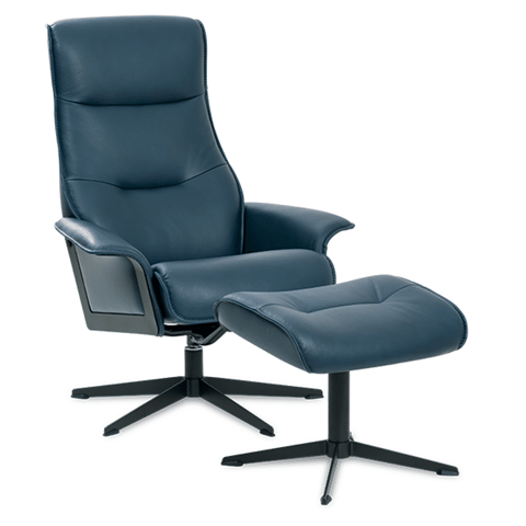 Siri Panelled Back 1000 Recliner Leather