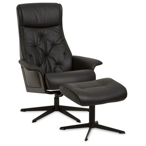 Siri Tufted Back 1100 Recliner Fabric